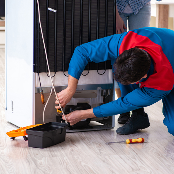 is it cost-effective to repair a refrigerator or replace it entirely in Coalton